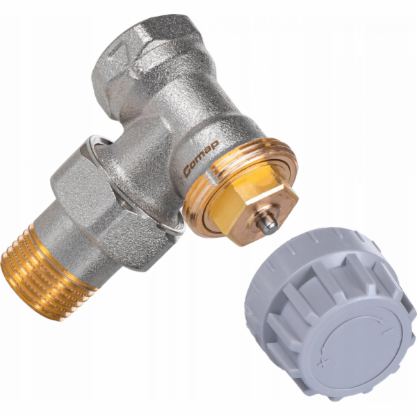 Tepelný ventil úhlové - 1/2 - Kv 0,55bez přednastavení COMAP