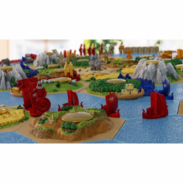KOSMOS CATAN 3D - mořeplavci + města a rytíři, desková hr...