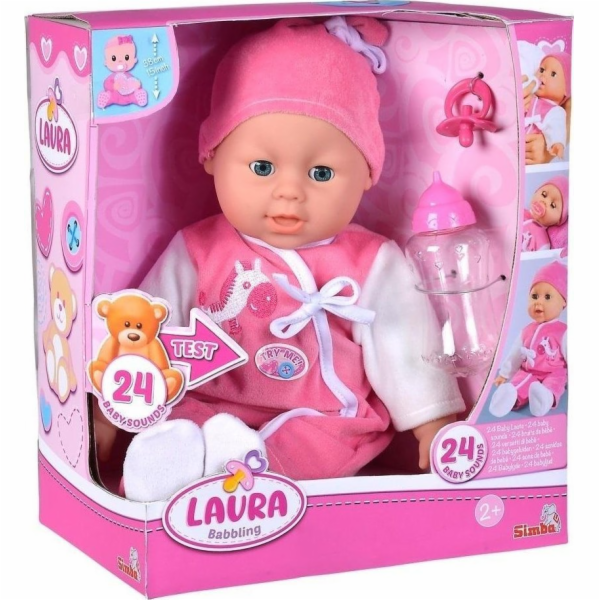 Simba panenka Laura brblání 38cm Simba