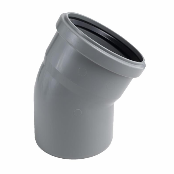 Vnitřní kanalizační koleno HTplus, O 110 mm, 22°