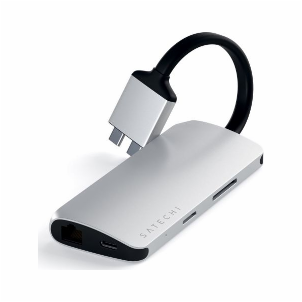 Satechi Multimedia Station/Replicator USB-C adaptér (ST-T...