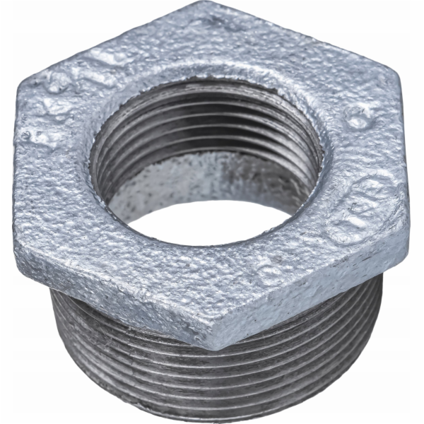 Agaflex síťový konektor/redukce/2 1/2 x 1 galvanizovaný