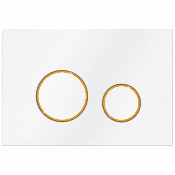 Tlačítko KK-POL M11V3 BIALY/Z SPP/041/0 KSIFONS, rámy