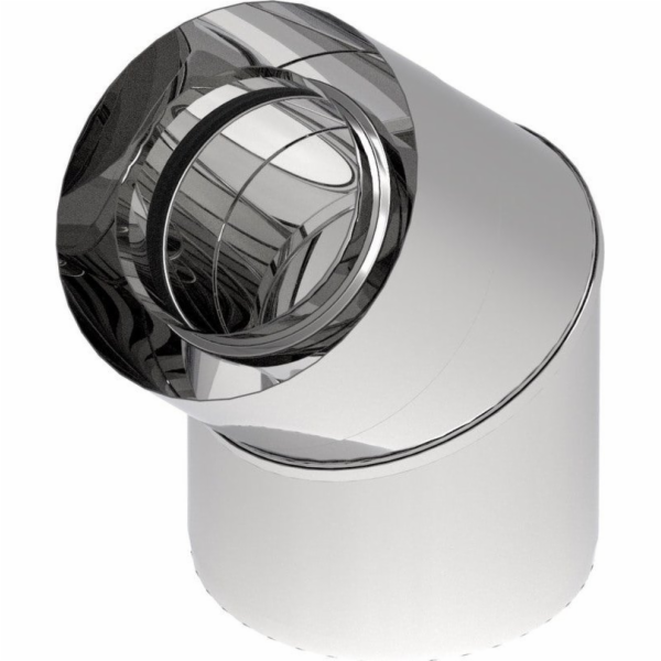 Spiroflex 60/100 Turbo Double -Walled Knee (N) 45 st.