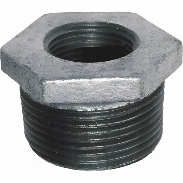 Agaflex síťový konektor/redukce/1 1/2 x 1/2 galvanizované