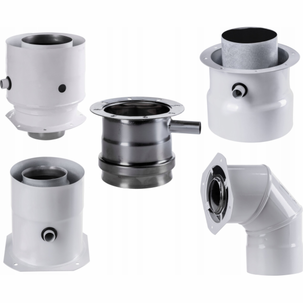Spiroflex 60/100-80/125 s adaptér s popruhem rovným s pop...