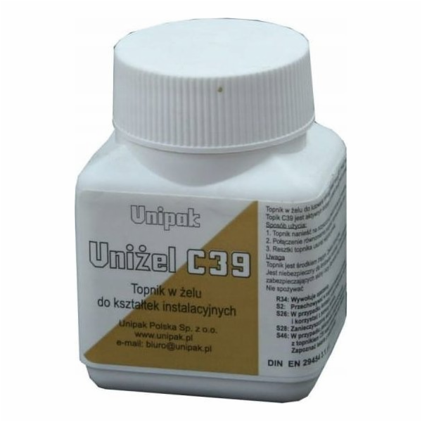 Pájecí gel Unipak - UNIŻEL C-39 125g UNIPAK
