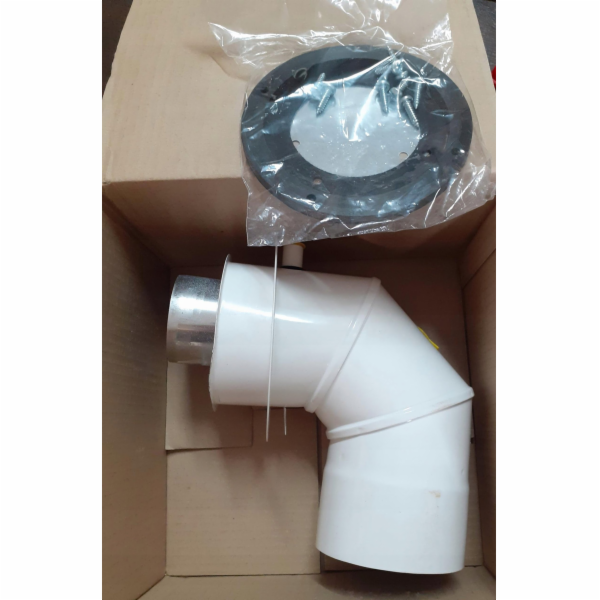 SpiroFlex 60/100 TWK adaptér bílý