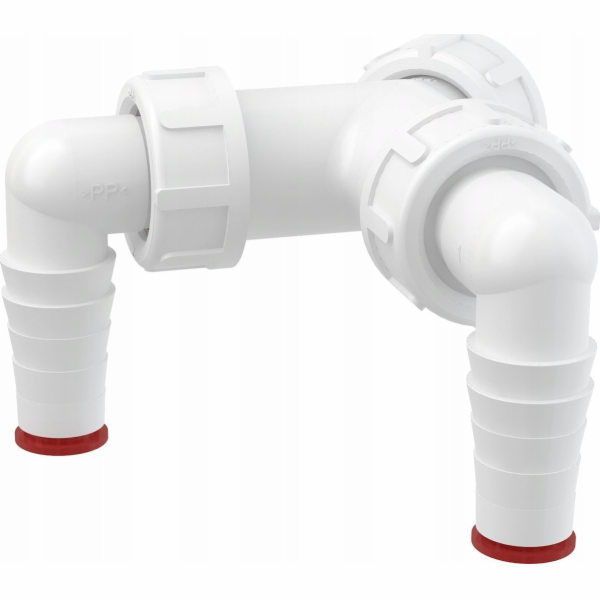 ALCADRAIN Dvojité koleno G1/17–23 s ventilem - P148Z