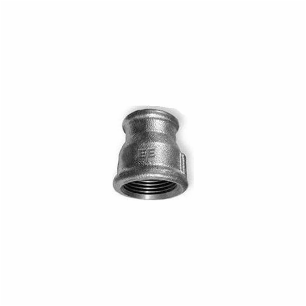 Odlewnia Zawiercie Redukční objímka M2 2 x 6/4" černá