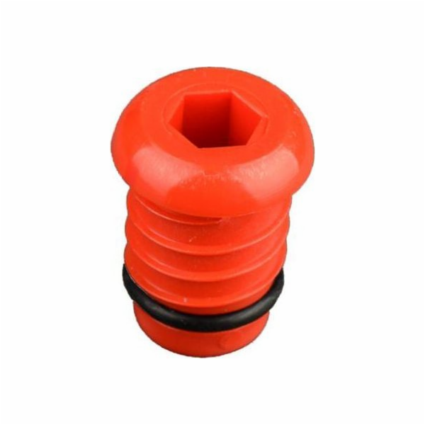 TI Group Testovací zátka pro PEX trubku 16x2,0mm červená