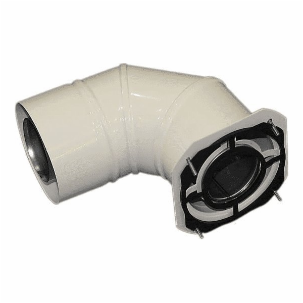 Spiroflex 60/100 IMK adaptér (kolena) bílý