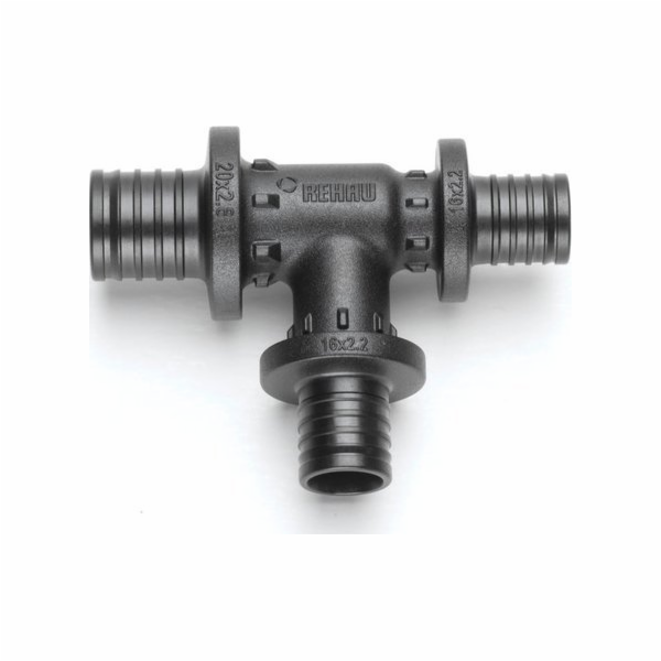 Rehau Tee červené PX - 25-16-16 RAUTITAN - PPSU