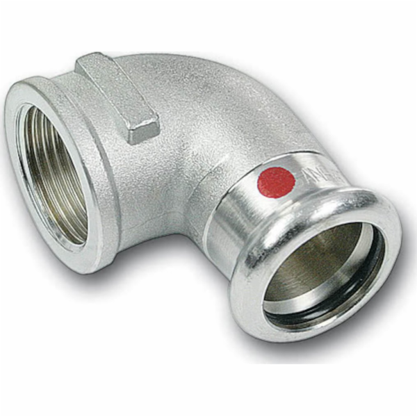 Sanha Knee Sanha-Teherm C-Stahl 90 ° přechodný D18x1/2 Gw...