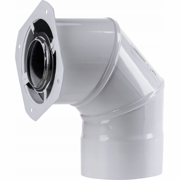 Spiroflex 60/100-80/125 IMK adaptér (koleno) bílý