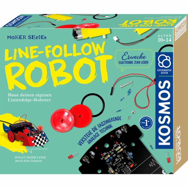KOSMOS Line-Follow Robot, experimentální box