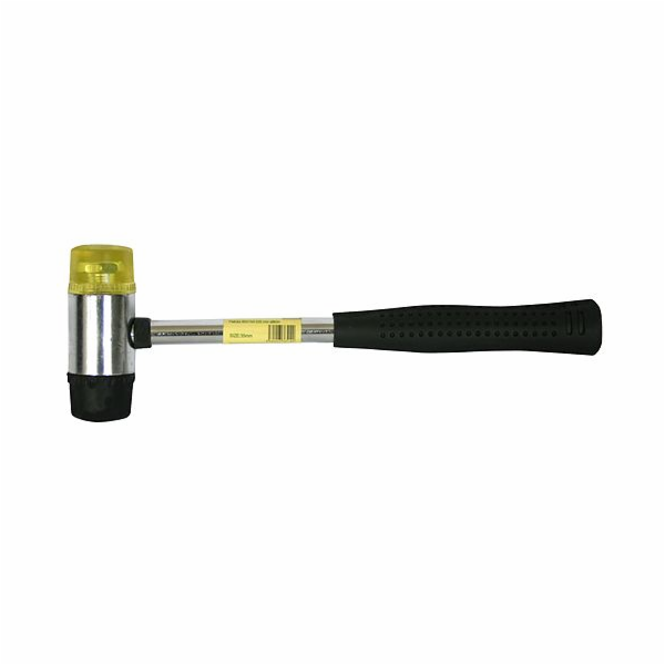 Palička silikonová-gumová 29,5 cm / 35 mm s rukojetí kov/TPR