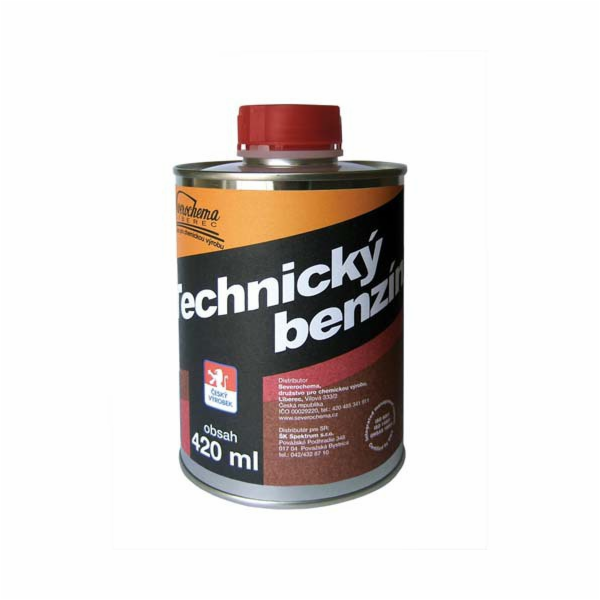 Benzín technický 420 ml Severochema