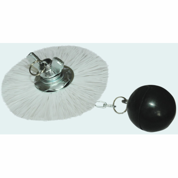 Strojek kominický 200mm s polyamid závaží 0,2kg, silon