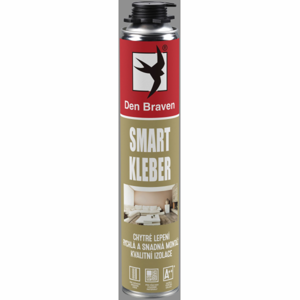 Pěna pistolová 750 ml Smart Kleber žlutá