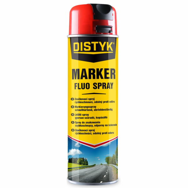 Spray značkovací 500 ml Distyk žlutá