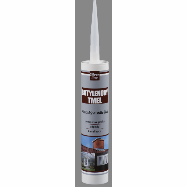 Tmel stavební 310 ml butylenový šedý