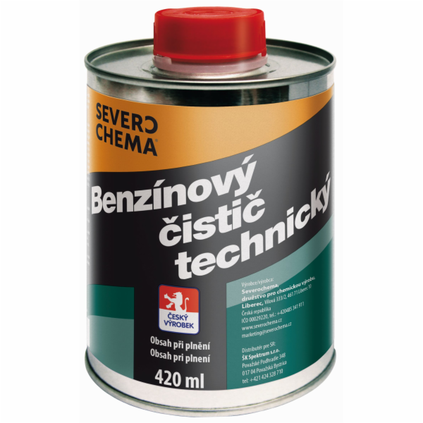 Čistič benzínový technický 420 ml