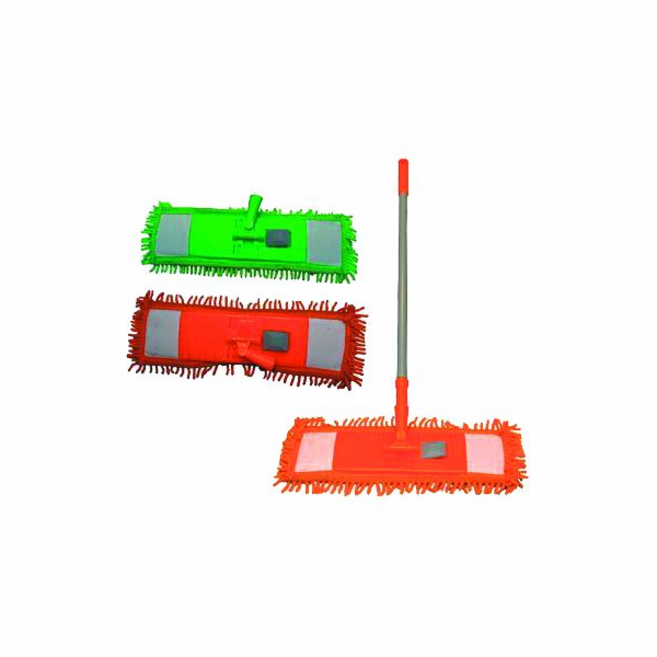 Mop plochý 42x13 cm žinylkový s teleskopickou násadou 130 cm