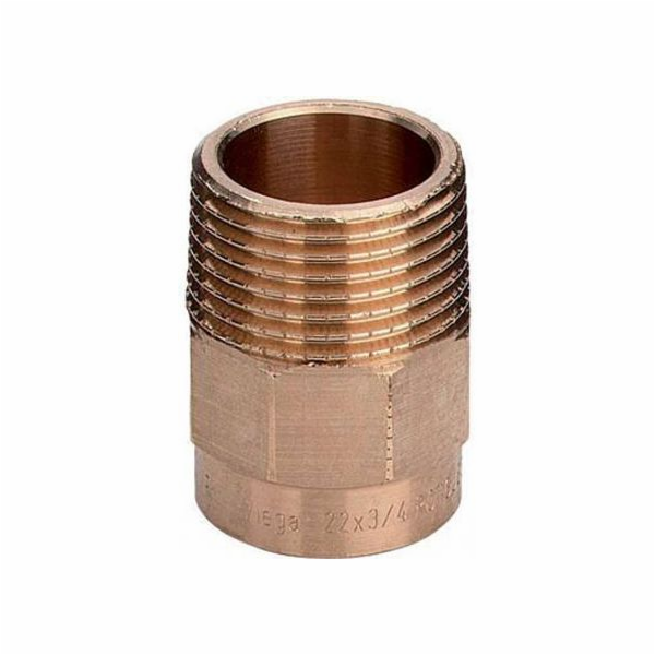 Konektor přechodu Viega 28 mm x 5/4 bronz (105839)