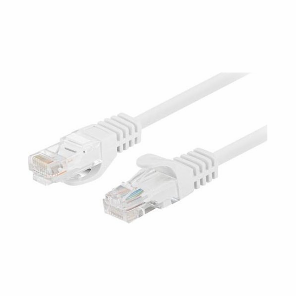 Lanberg Patchcord kat.6a UTP bílý 10-balení Fluke Passed ...