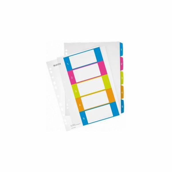 Spacery Leitz pro A4 WOW Binder, k tisku (10k395a)