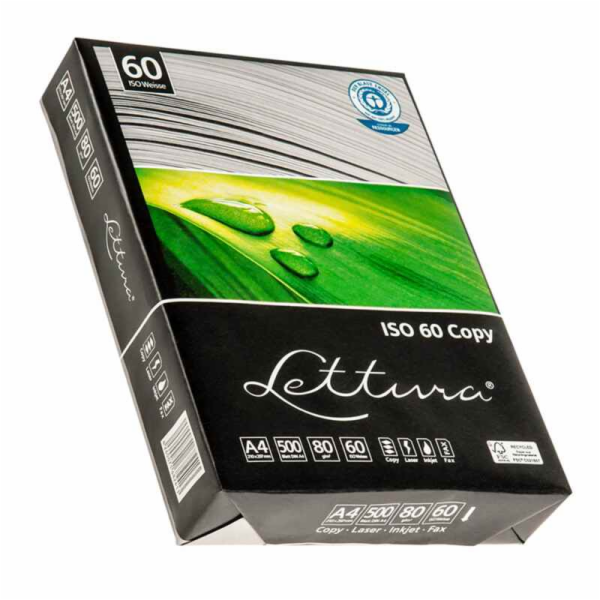 Europapier LETTURA Recyklovaný papír A4, 80g/m2, 1x500listů