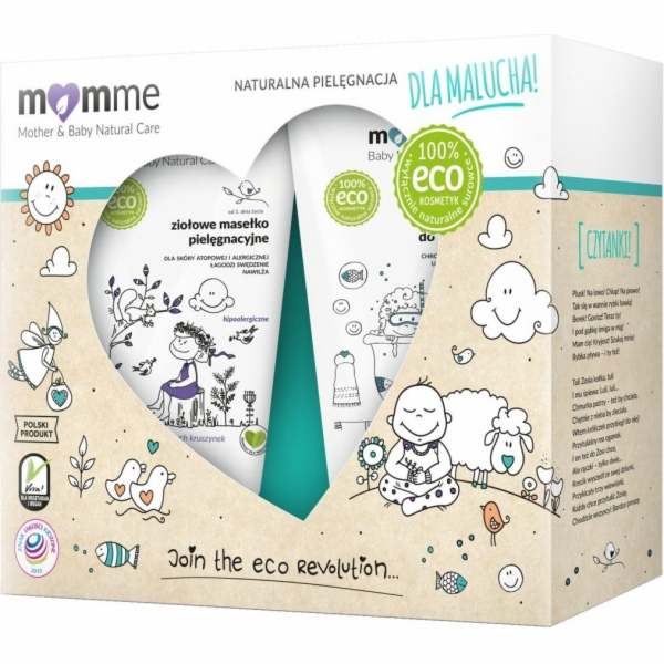 Momme Matka & Baby Natural Care Set pro batole bylinné má...