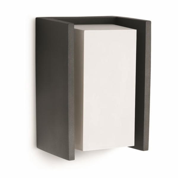 BRIDGE ANTRACITOVÉ NÁSTĚNNÉ SVÍTIDLO FASÁDNÍ NÁSTĚNNÉ SVÍ...