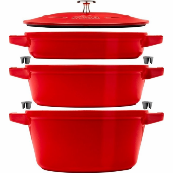 Zwilling Sada 3 ks litinového nádobí s poklicí STAUB 4050...