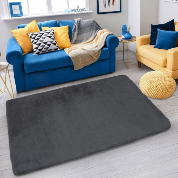 Strado Koberec Králík Strado 60x120 DeepGrey (Gray), univ...