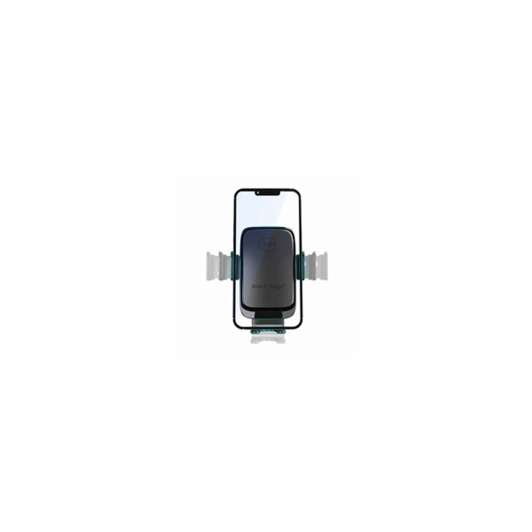 3mk držák do auta Drive & Charge, 15W bezdrátové nabíjení