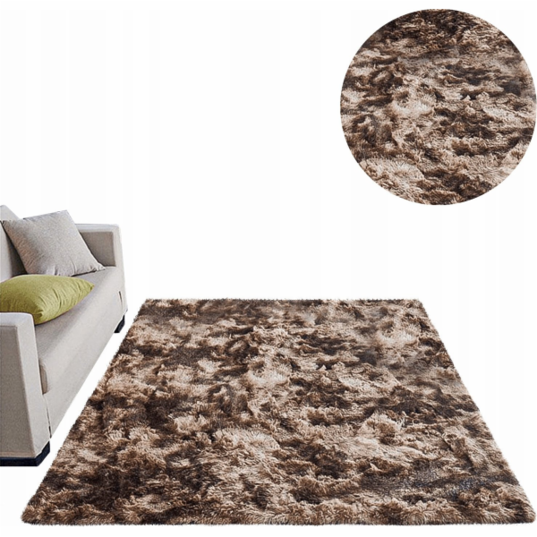 Strado Koberec Ombre Shaggy Strado 140x190 OmbreCoffee (h...