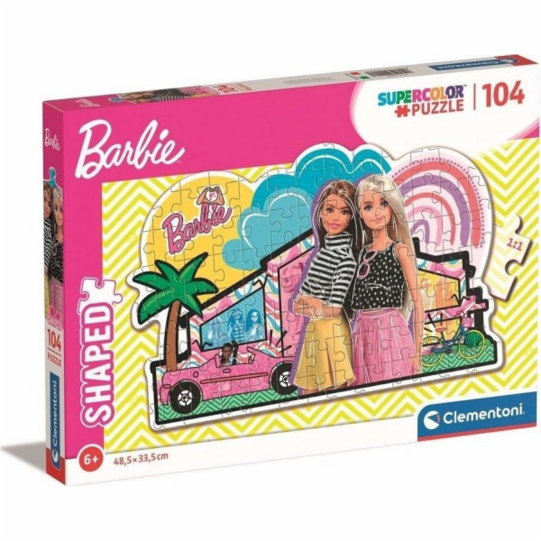 Puzzle 104 elementy Barbie