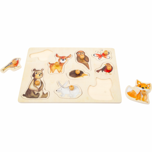 Puzzle Small Foot Dřevěné Lesní zvířátka