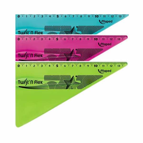 Maped Flexible set čtverec 10 cm Twist n Flex 279810
