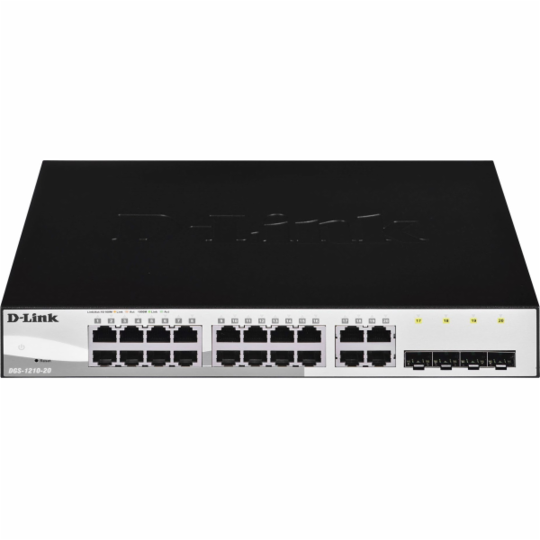 D-link-16 10/100/1000 Base-T port with 4 x 1000Base