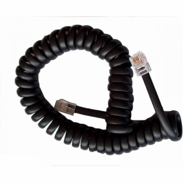 Black Twist telefonní kabel (Tel0032A)