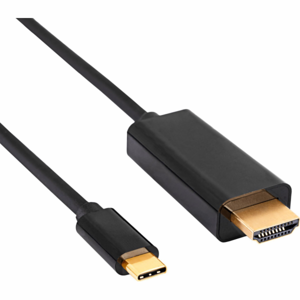Akyga USB-C - HDMI kabel 1,8 m černý (AK-AV-18)