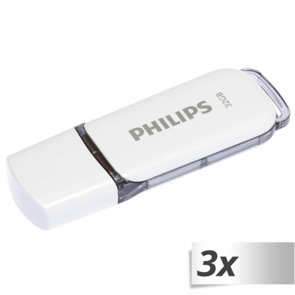 Philips USB 2.0 3-Pack      32GB Snow Edition Shadow Grey...
