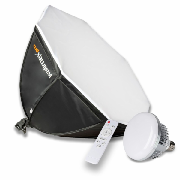 Walimex pro LED 45W Octagon O65cm   Bi color