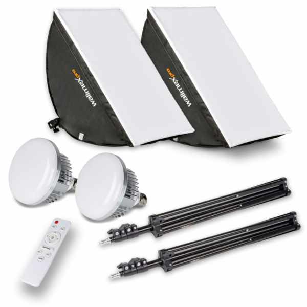 Walimex pro LED 60W Softbox 40x60cm Bi color Kit 2