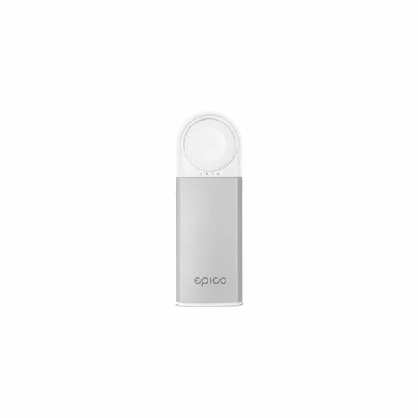 EPICO Apple Watch Power Bar 5200 mAh Silver