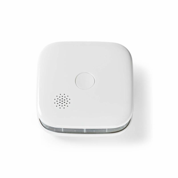 NEDIS Wi-Fi chytrý detektor kouře/ napájení z baterie/ hl...