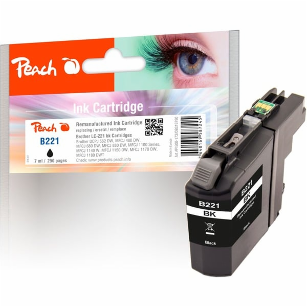Peach Broskvový černý inkoust PI500-173 (kompatibilní s B...